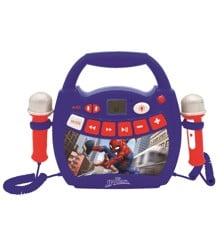 Lexibook - SpiderMan Portable Digital Music Player with 2 Mics and Lights (MP320SPZ)