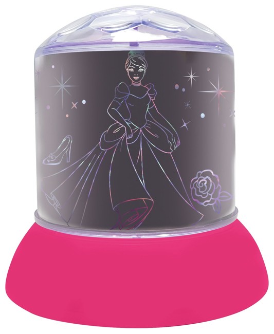 Lexibook - Disney Princess Ceiling Projector Rotative Night Light (NLJ030DP)