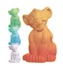 Lexibook - 3D design Lion King Simba colour change night light approx. 20cm (NLJ105AN)