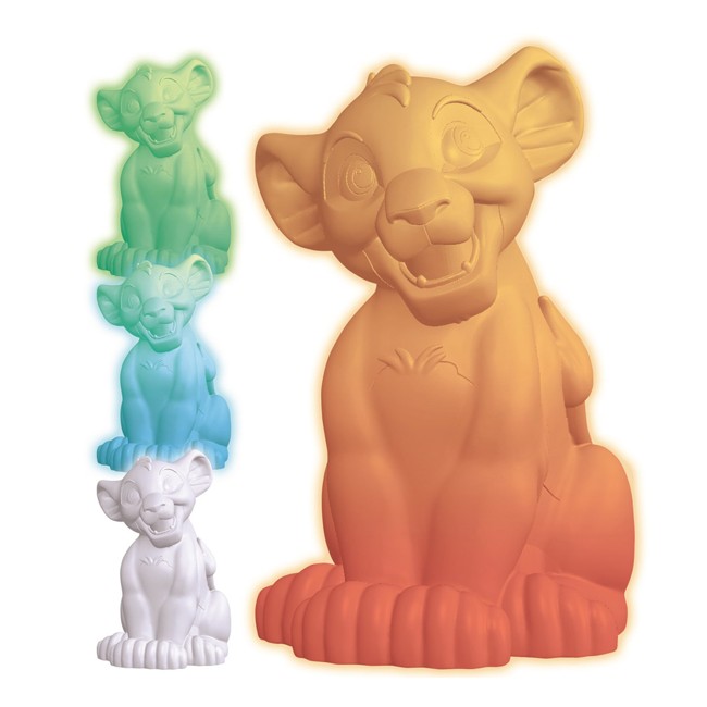 Lexibook - 3D Lion King Simba Night Light (NLJ105AN)