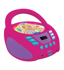 Lexibook - Barbie Portable CD player with Mic Jack (RCD108BB)