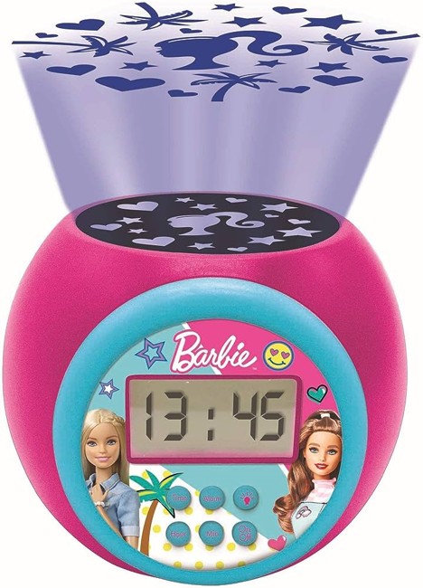 Lexibook - Barbie Projector Alarm Clock (RL977BB)