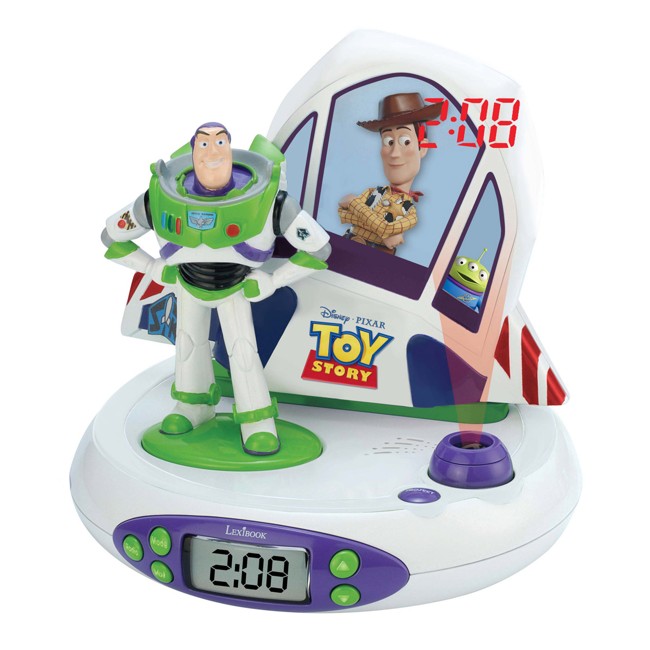 Lexibook - Disney Toy Story Projector clock with sounds (RP505TS)