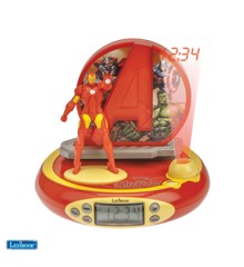 Lexibook - Avengers Iron Man - 3D Projector Clock (RP510AV)