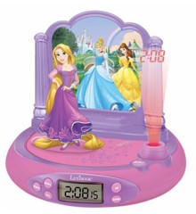 Lexibook - Disney Princess Rapunzel Projector Clock with magical sounds (RP515DP)