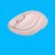 Logitech - M220 - Wireless Mouse - Rose thumbnail-3