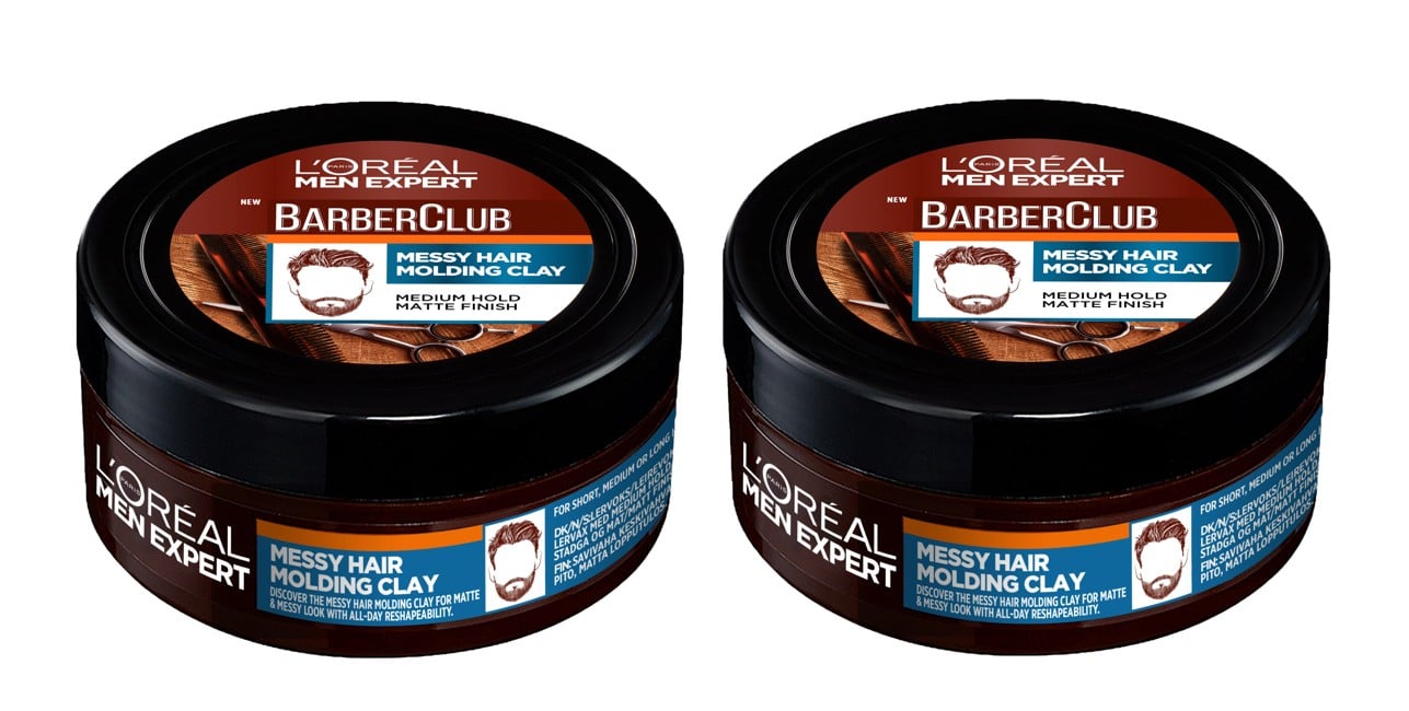 L'Oréal - 2 x Men Expert Barber Club Messy Hair Molding Clay