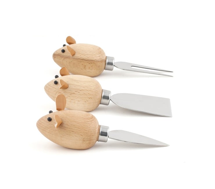 Cheese Knives Mice Set Of 3 (CHS08)