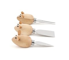 Cheese Knives Mice Set Of 3 (CHS08)