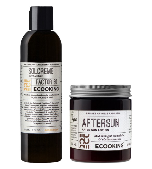 Ecooking - Solcreme SPF 30 200 ml + Aftersun 250 ml