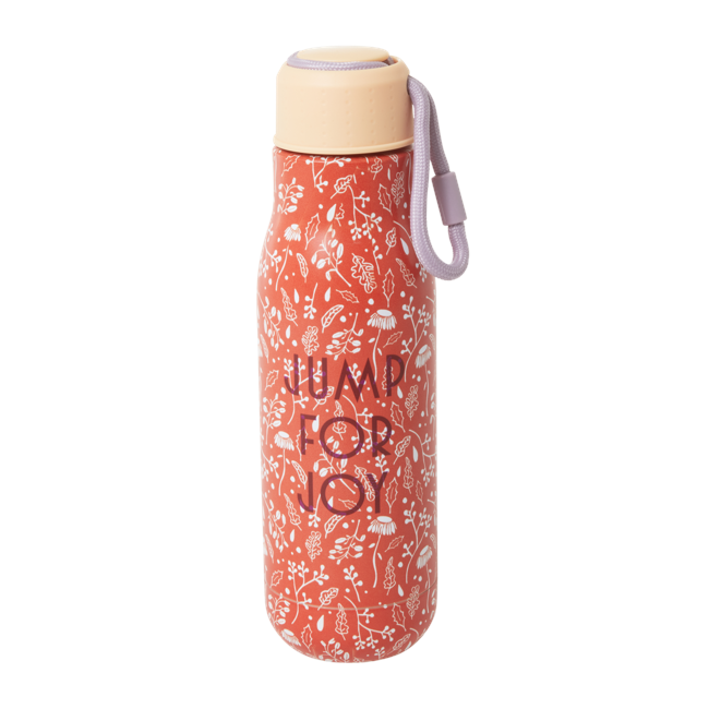 Rice - Stainless Steel Thermo Drinking Bottle 500 ml - Fall Print