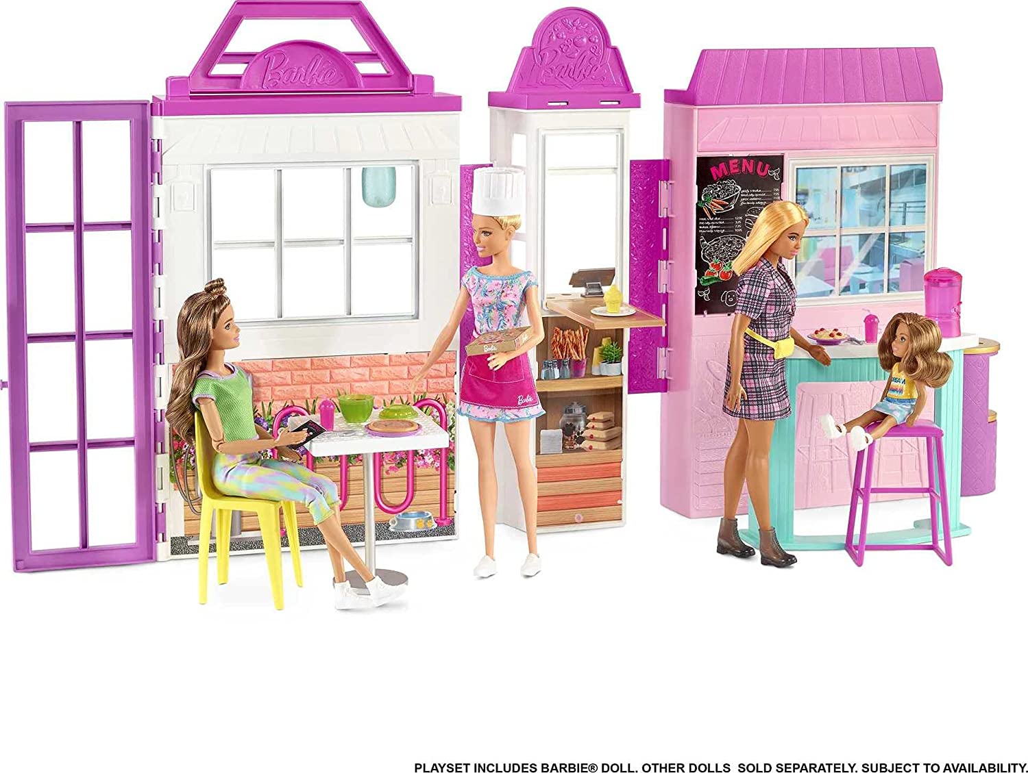 Barbie - Restaurant w/ Doll (HBB91)