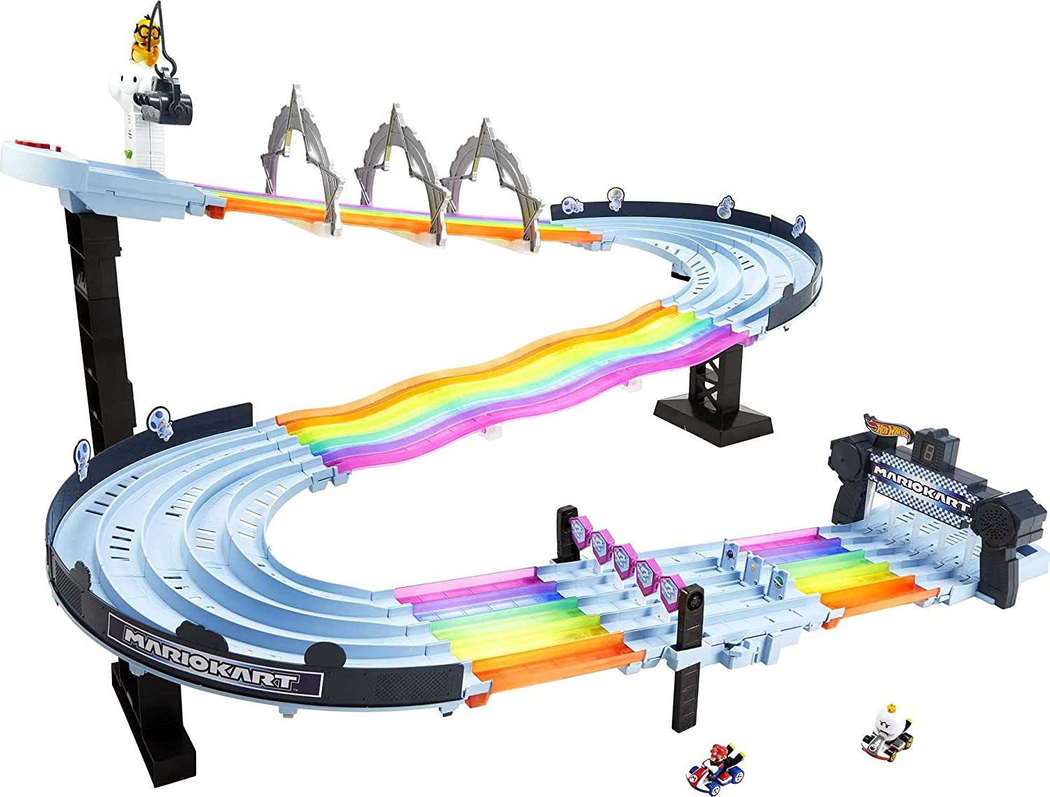 hotwheels rainbow road