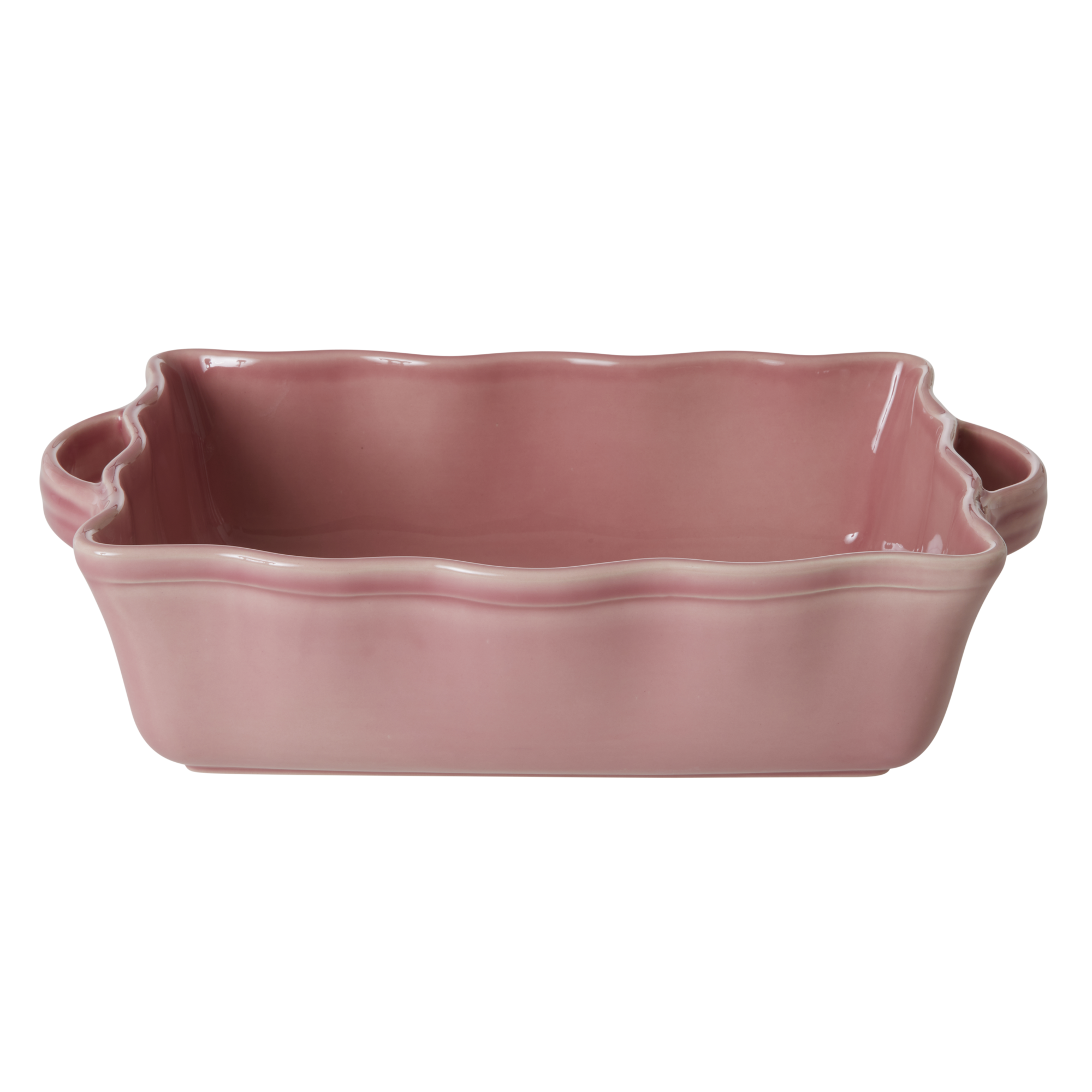 Rice - Stoneware Oven Dish - Pink L
