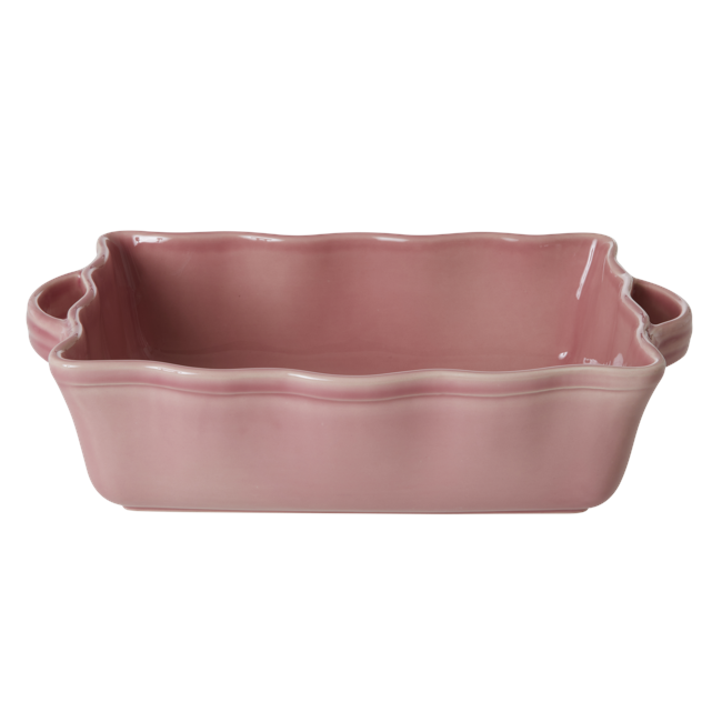 Rice - Stoneware Oven Dish - Pink L