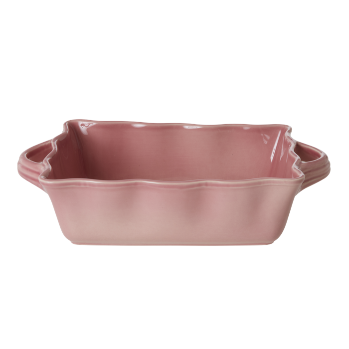 Rice - Stoneware Oven Dish - Pink M