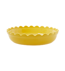 Rice - Stoneware Pie Dish - Yellow S