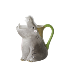 Rice - Ceramic Vase - Hippo Shape
