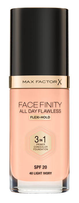 Max Factor - All Day Flawless 3IN1 Foundation - Light Ivory