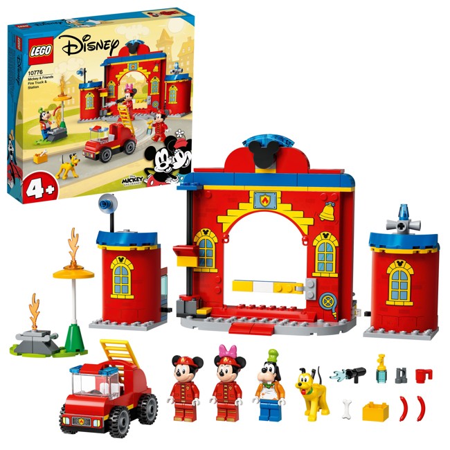 LEGO Mickey Mouse - Mickey & Friends Fire Truck & Station (10776)