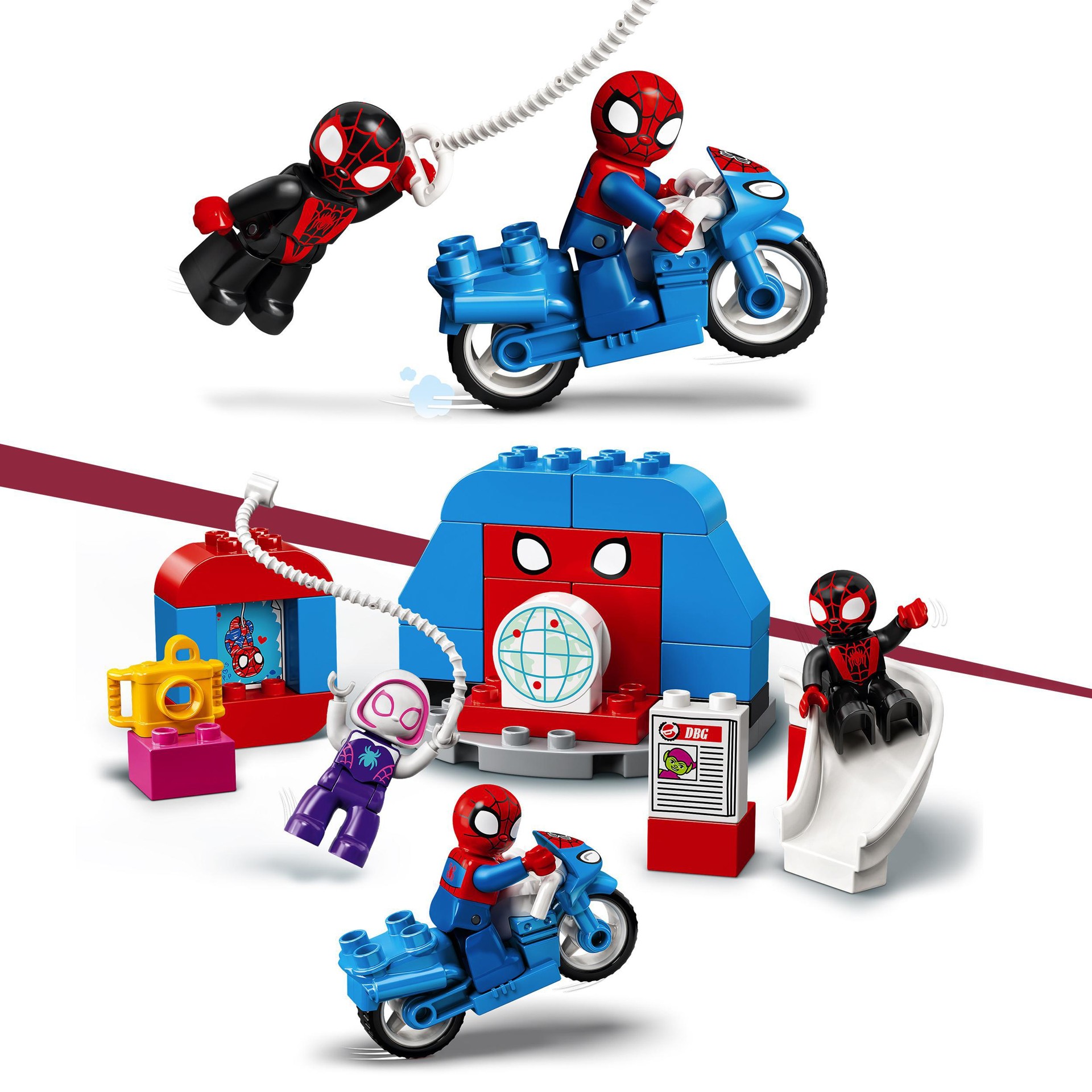 Buy LEGO DUPLO - Spider-Man Headquarters (10940)