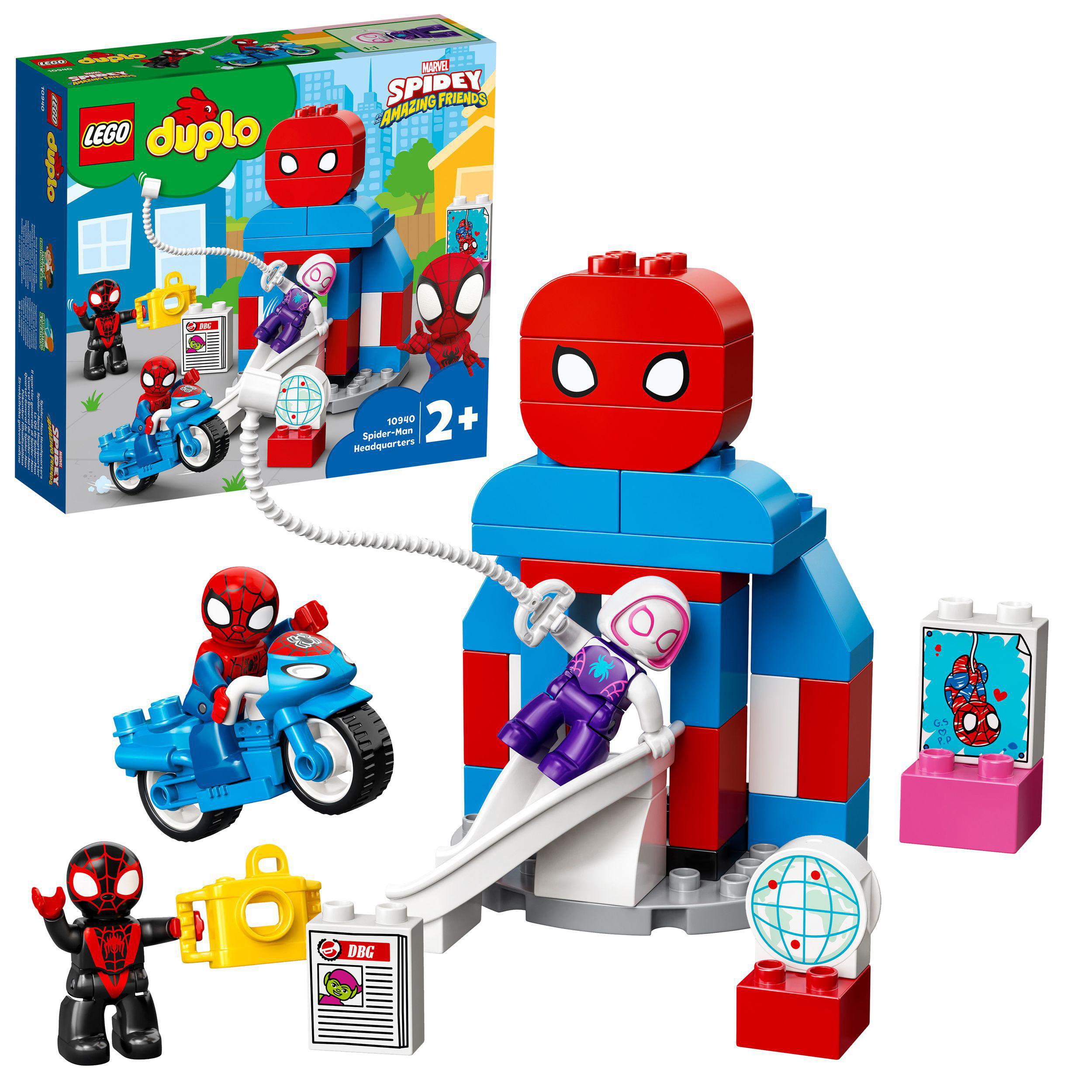 Køb LEGO Duplo - Heroes Spider-Mans hovedkvarter
