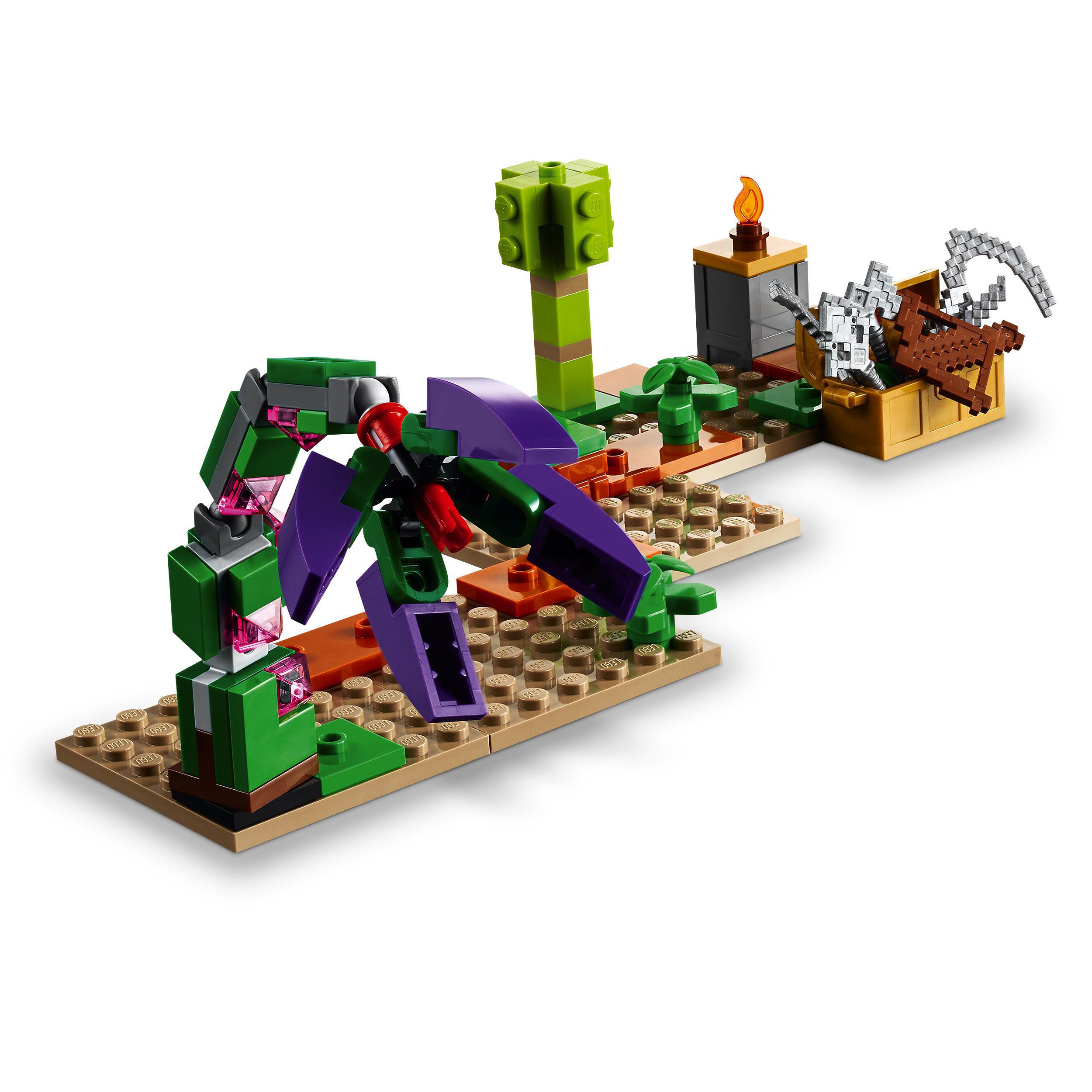 Osta LEGO Minecraft The Jungle Abomination 21176   Lego Minecraft Jungle Abomination 21176 