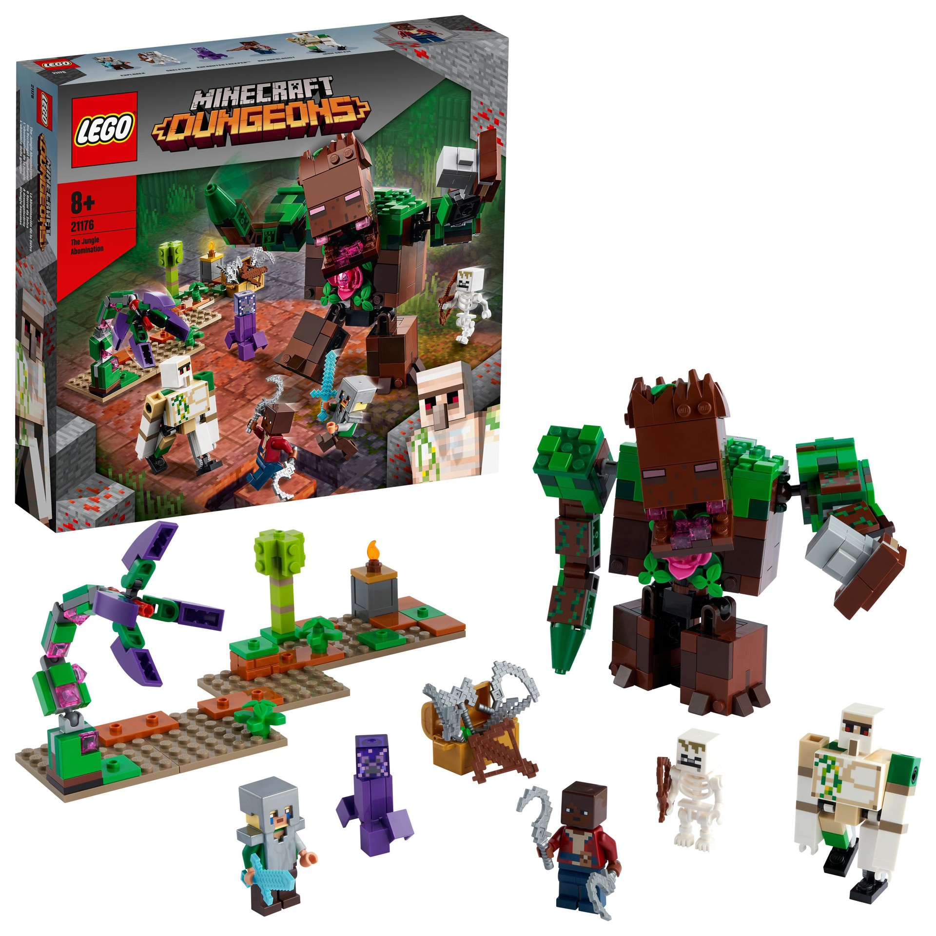 Köp LEGO Minecraft - The Jungle Abomination (21176) - Inkl. frakt