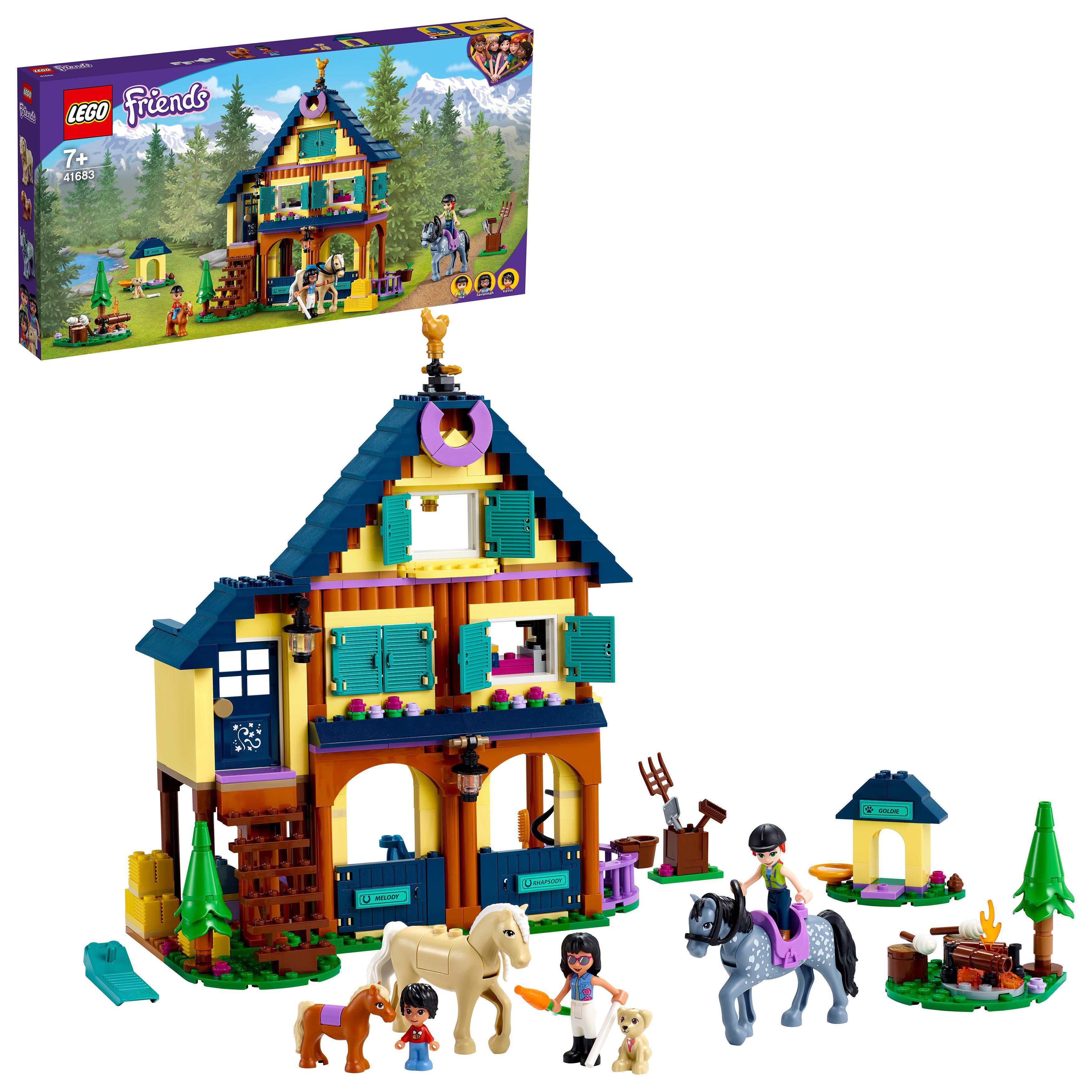 Draad Maak een naam rem Koop LEGO Friends - Paardrijbasis in het bos (41683)