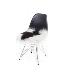 AVALON By Copenhagen - Chair Pad Longhair Sheep Skind - Black/White (TH0011036)