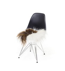 AVALON By Copenhagen - Chair Pad Longhair Sheep Skind - White/Brown (TH0011037)