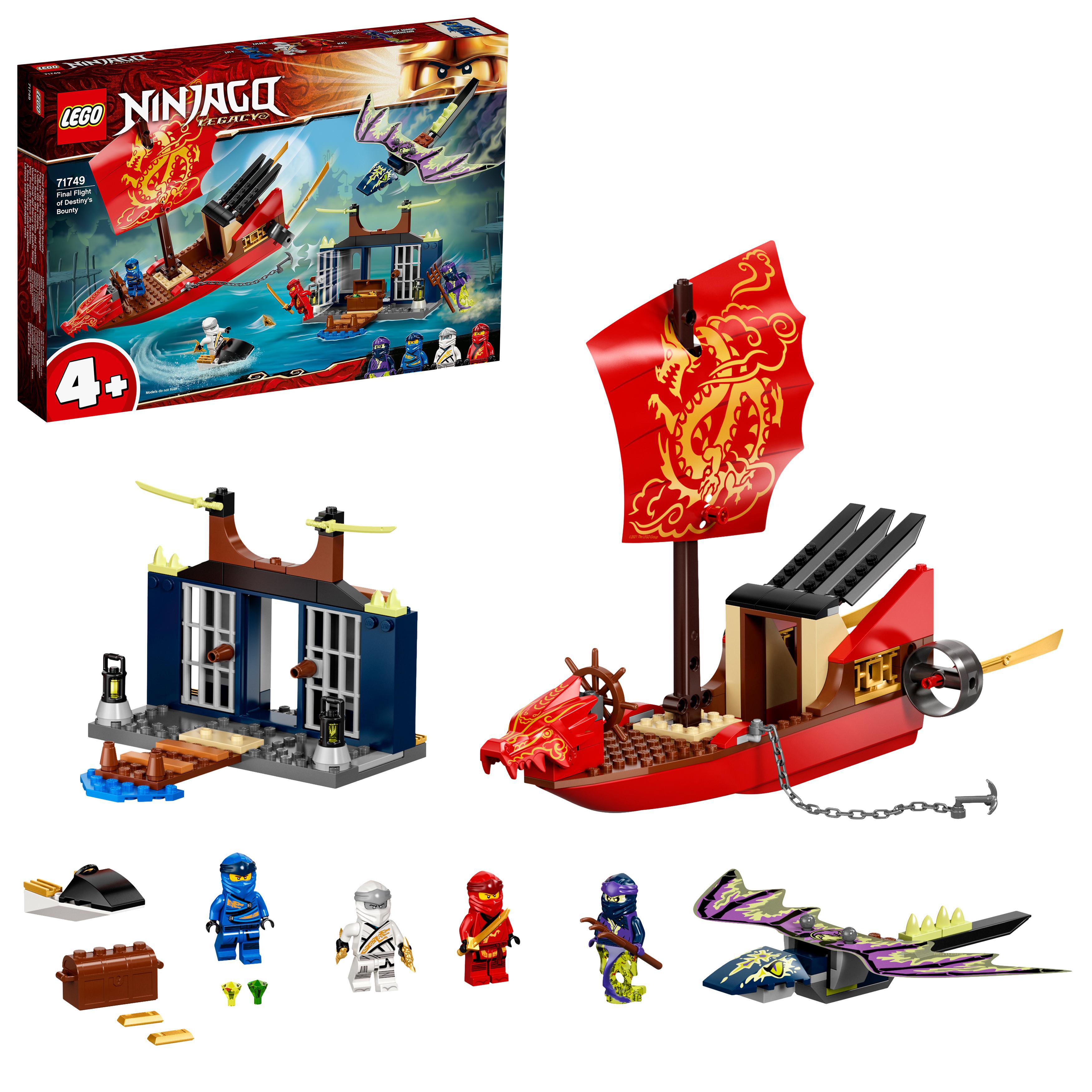 med tiden Kriger i morgen Køb LEGO Ninjago - Skæbnebådens sidste rejse (71749)