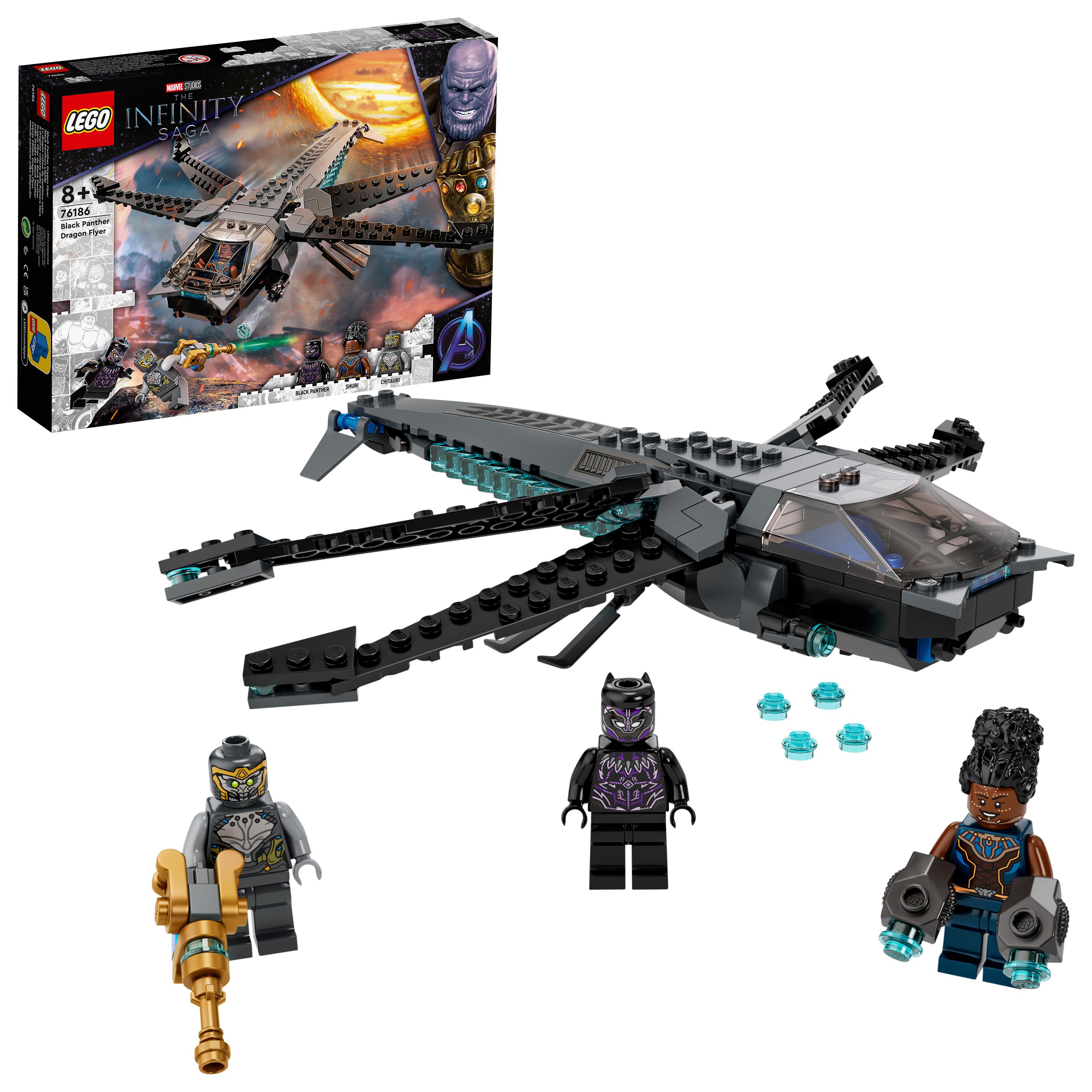 Kop Lego Super Heroes Black Panther Dragon Flyer