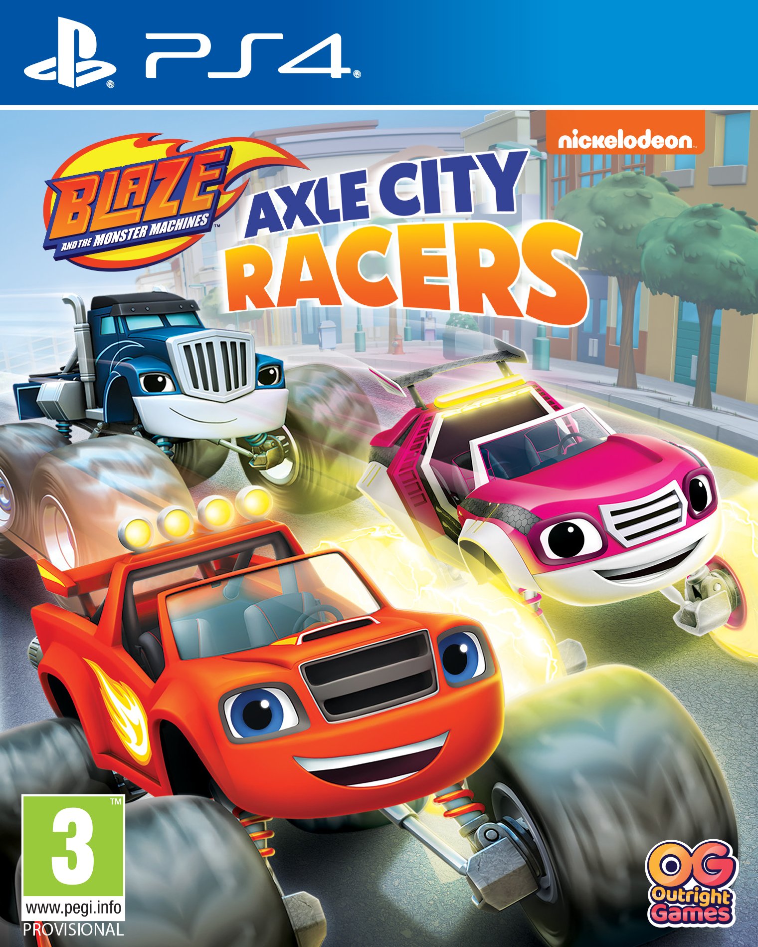 Køb Blaze and the Monster Axle City Racers - PlayStation 4 - - Standard