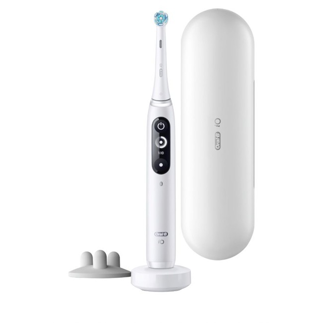 Oral-B - iO7 Serie - Elektrisk tandbørste - Hvid