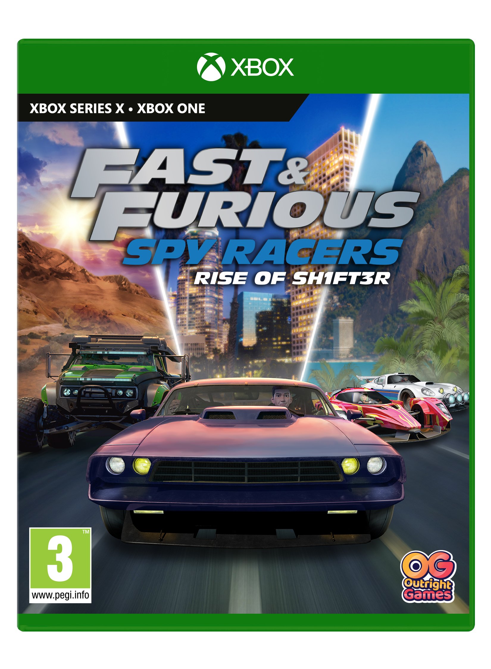 Fast&Furious: Spy Racers Rise of SH1FT3R (XBOX/XSERIESX)