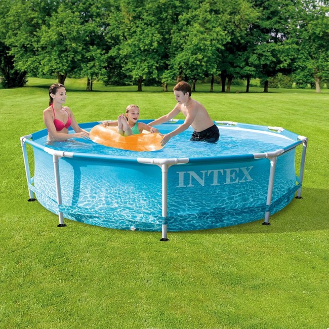 INTEX - Beachside Metal Frame Pool Set (4.485 L) (28208)