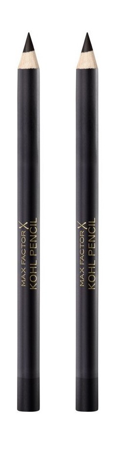 Max Factor - 2 x Eyeliner Pencil - Black