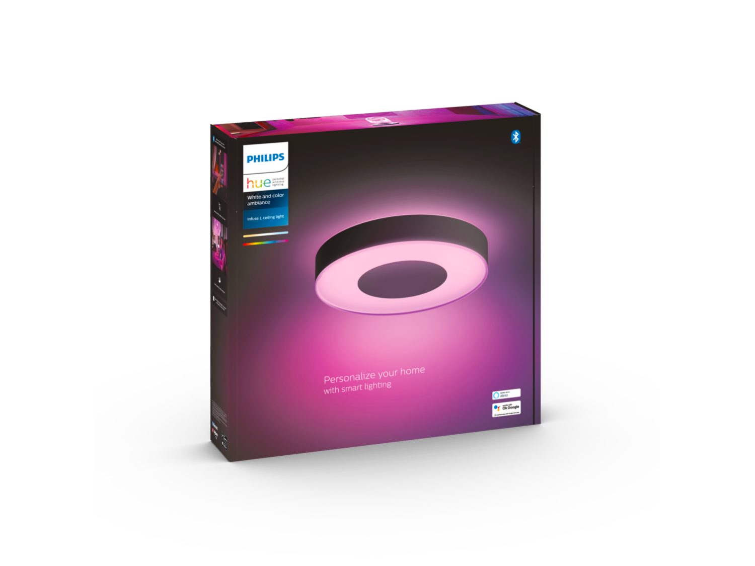 Philips Hue Infuse Stor Taklampe - Svart
