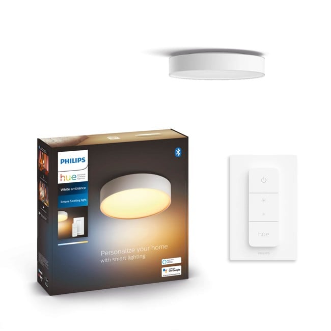 Philips Hue - Enrave Liten Taklampa 26,1 cm - White Ambiance Vit