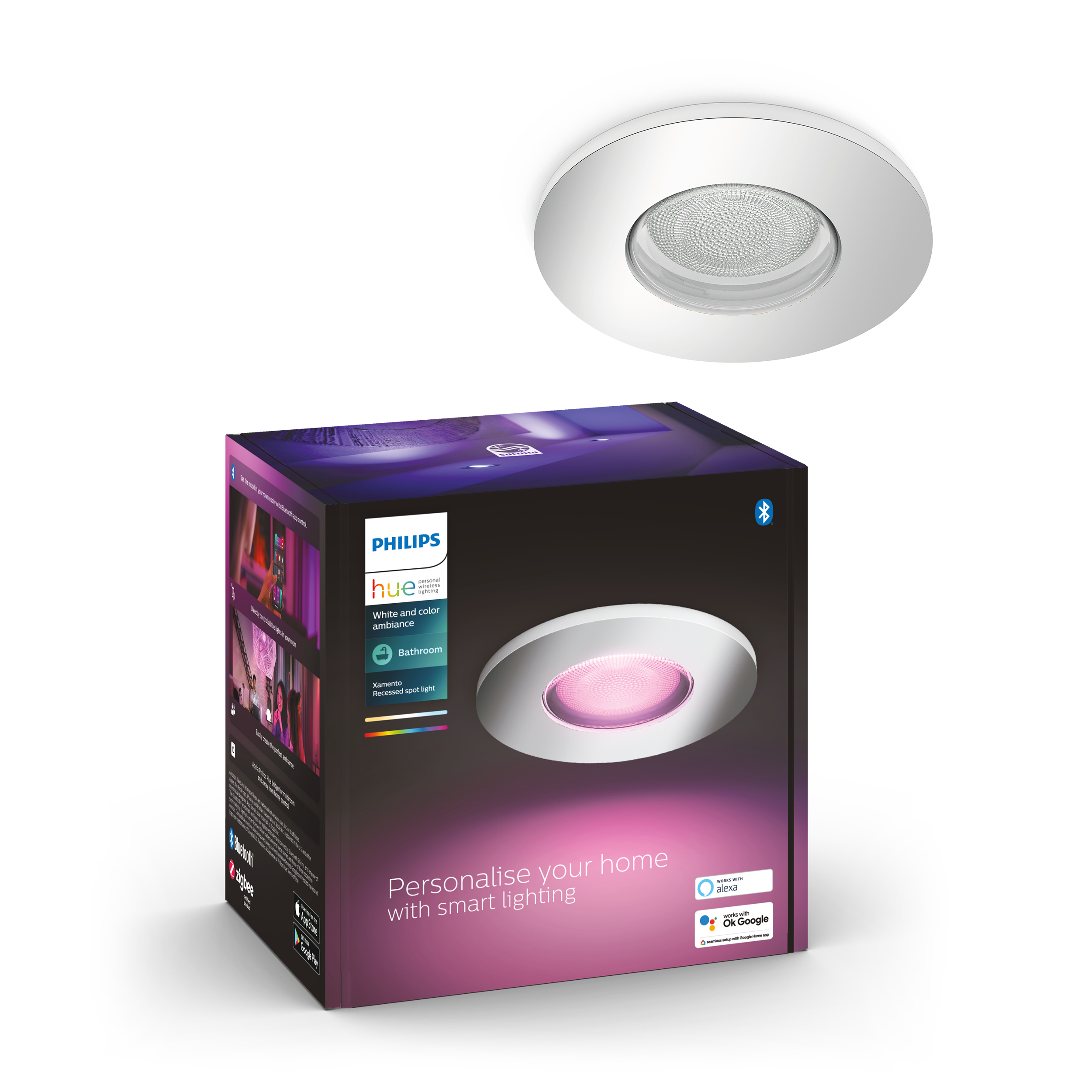 Philips Hue - Xamento Innebygd Spot