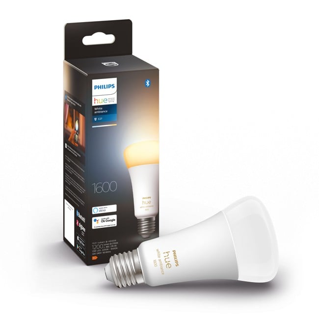 Philips Hue - E27 Bulb 13.5/100W- White Ambiance