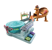 Disney Pixar - Biler Mini Racers Radiator Springs Spin Out. legesæt thumbnail-3