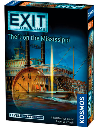 EXIT: Theft On The Mississippi - Escape Room Game (English) (KOS1501), Exit: Escape Room