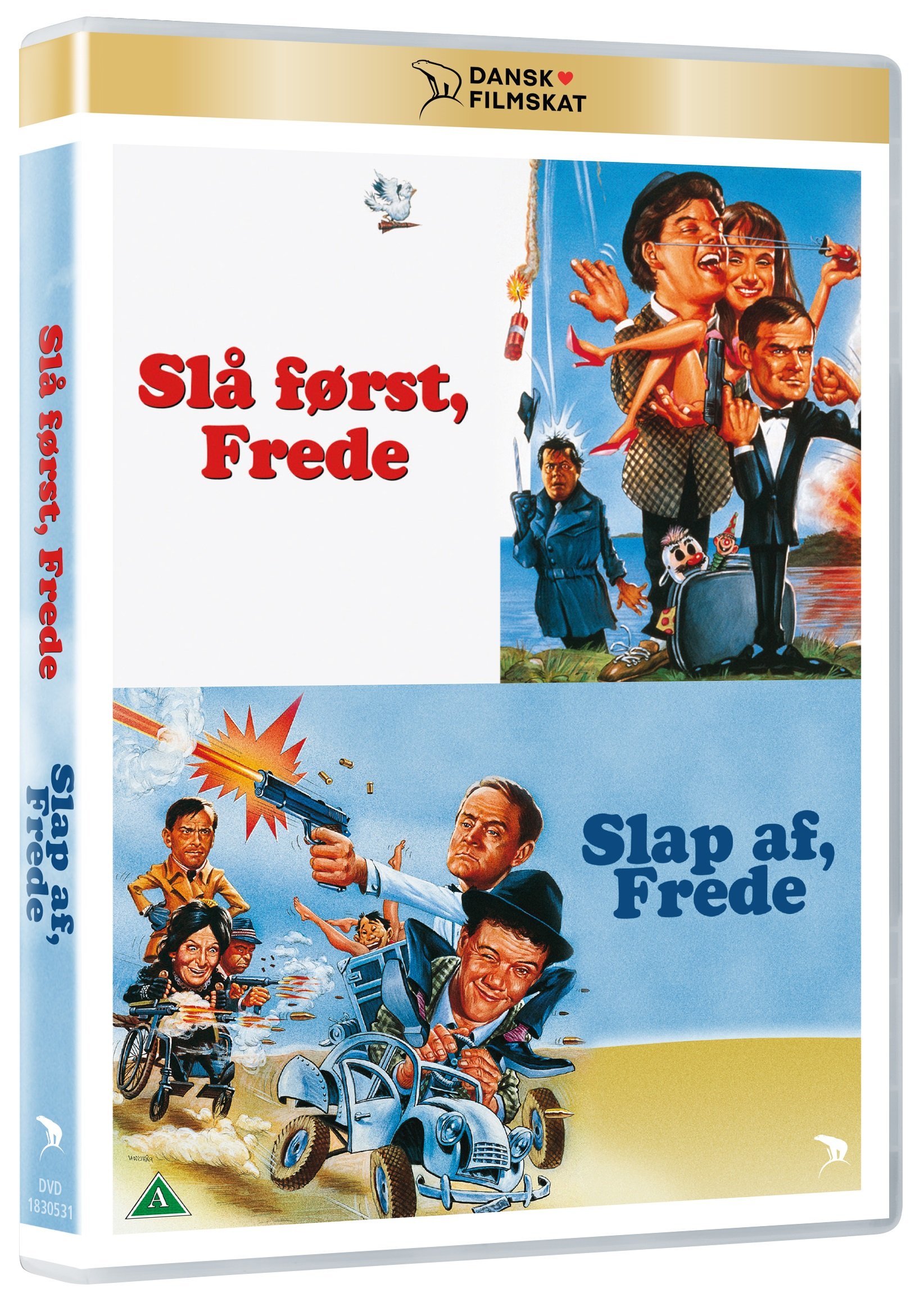 Slap af Frede&Slå først Frede - 2DVD​ - før Olsen banden var....Instrueret af Erik Balling - Filmer og TV-serier