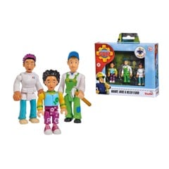 Fireman Sam - Family Floods set w/3 figures