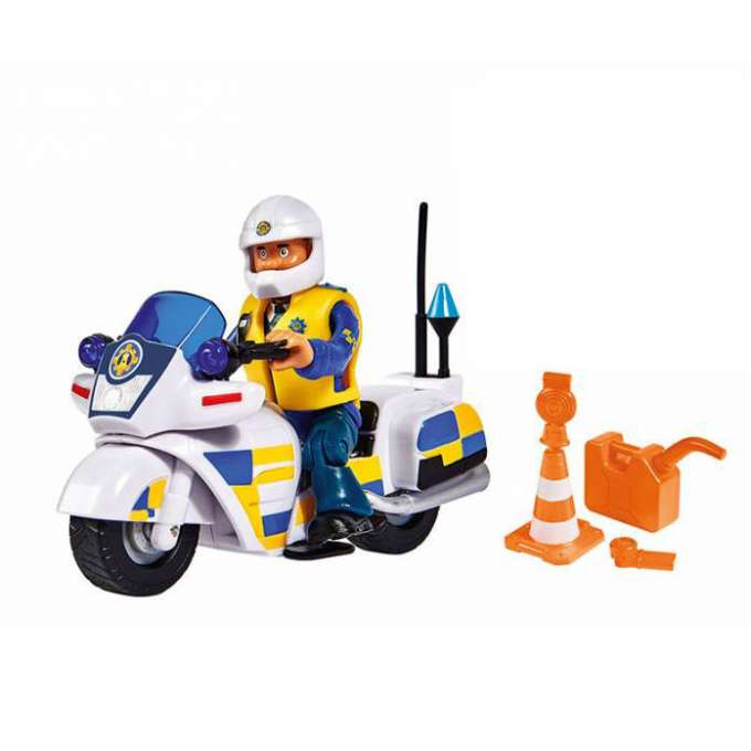 Fireman Sam - Police bike w/figure