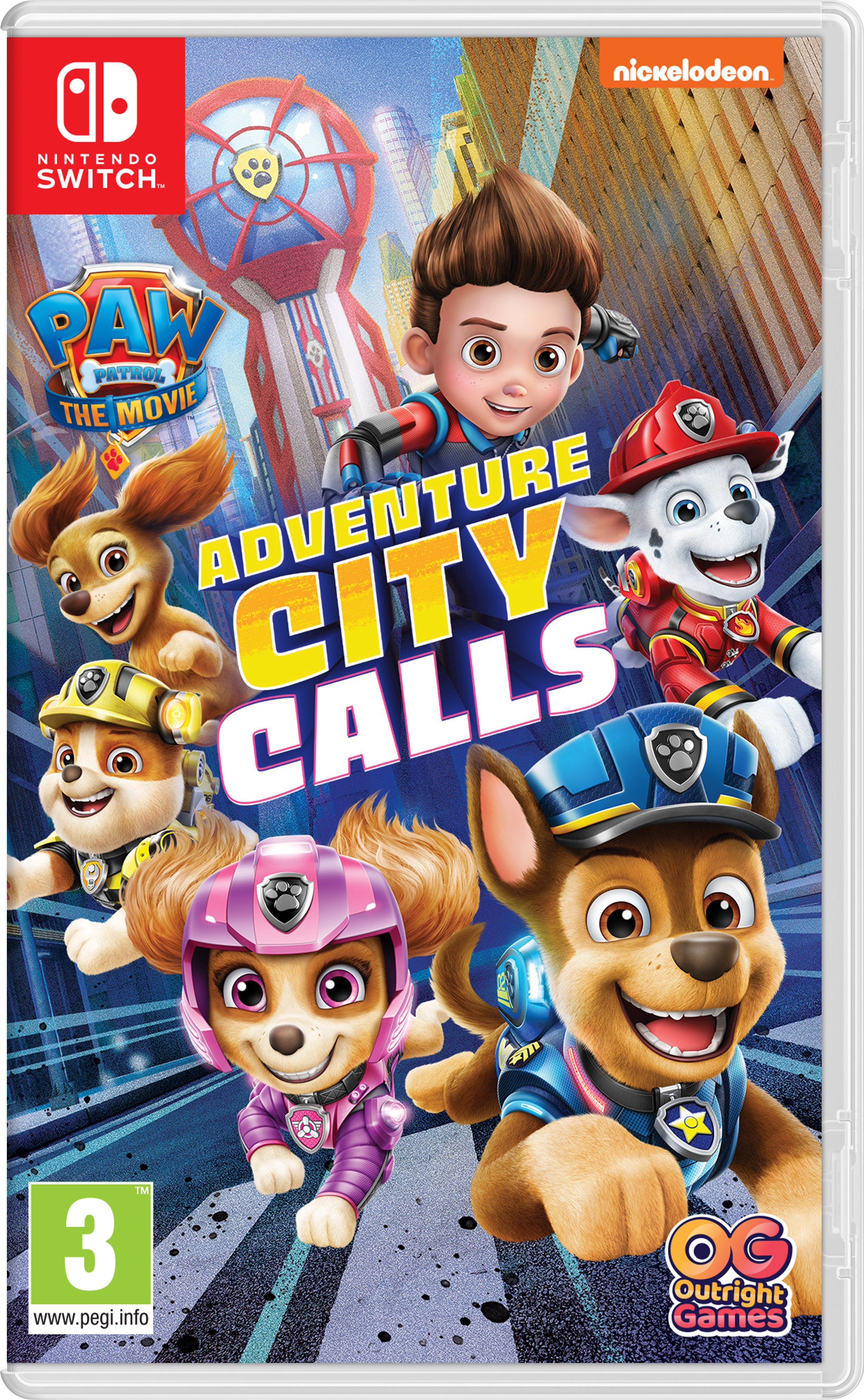 Køb PAW Patrol The Movie Adventure City - Nintendo Switch - Engelsk - Standard - Fri fragt