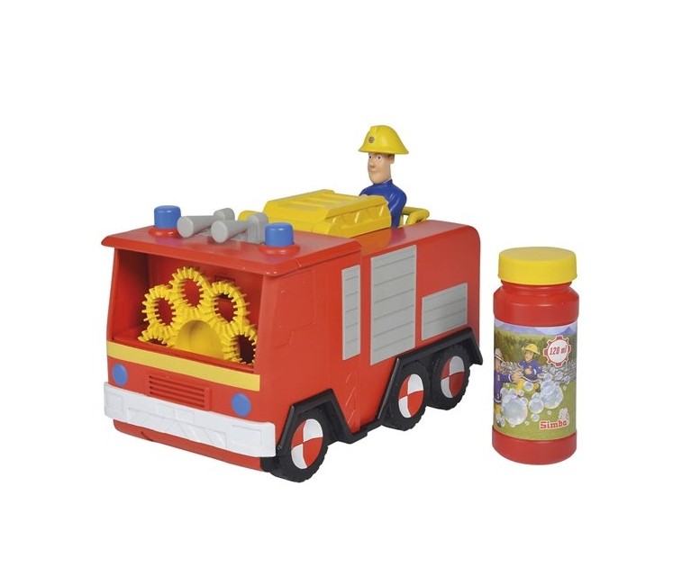 Fireman Sam - Jupiter soap bubble fire truck