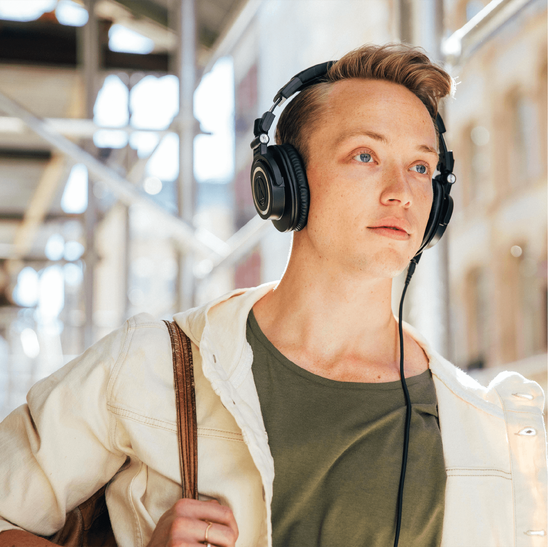 Swipe innovation tema Køb Audio Technica - ATH-M50x - Professional Minitor Headphones